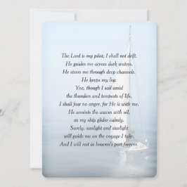 Programa funerario inspirador Sailor Verse