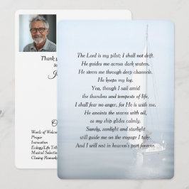 Programa funerario inspirador Sailor Verse