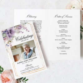 Programa funerario Purple y Rubor | Orden de servi