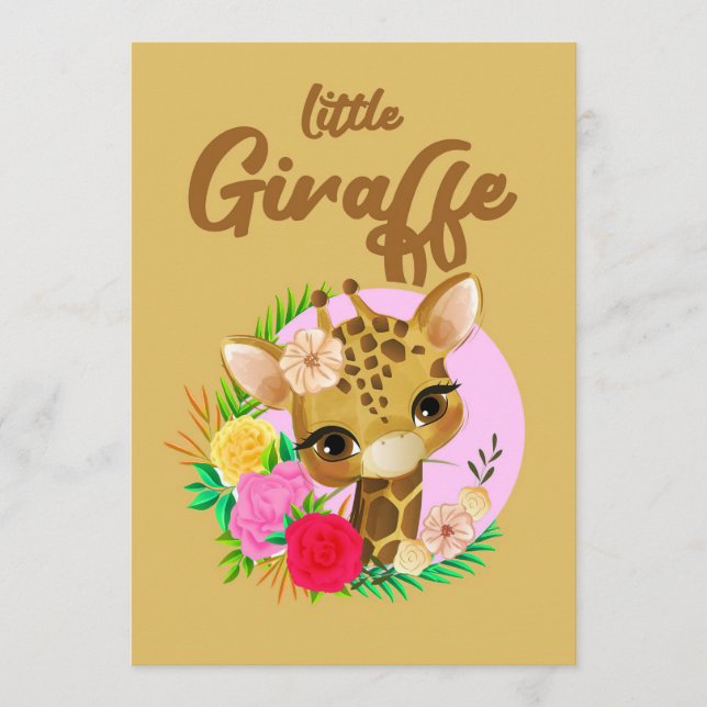 Programa Giraffe Lover Girafes África (Anverso)