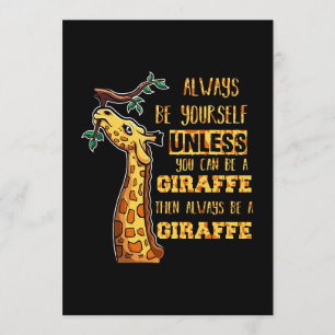 Programa Giraffe Lover Girafes Siempre Sé Tú Misma