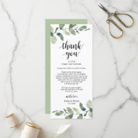 Greeneration Eucalyptus Place Setting Gracias Tarj