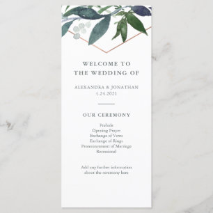 Programa Greenery Geo   Boda de oro rosa