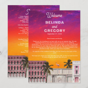 Programa Itinerario de Boda en Miami Beach Rainbow Row