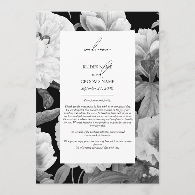 Programa Itinerario del Boda floral de los pueblos blancos  (Anverso)