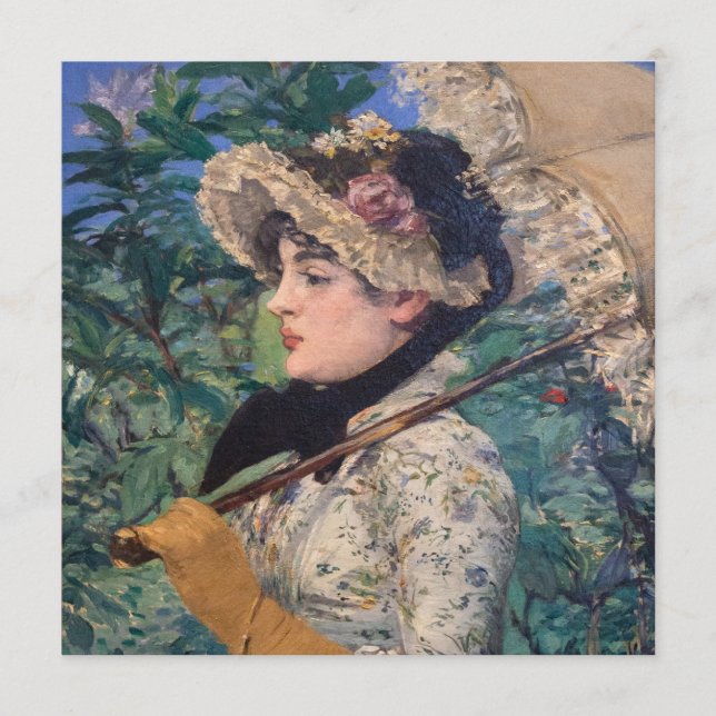 Programa Jeanne (Primavera) De Édouard Manet (Anverso)