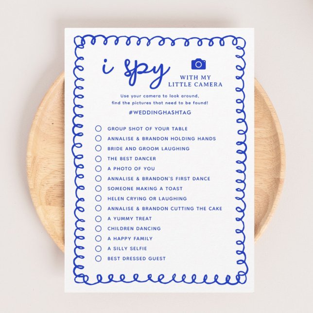 Programa Juego de caza de fotos del Boda espía Blue I Impre (Subido por el creador)