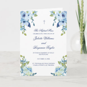 Programa Juliette Boda Católica Ceremonia con misa