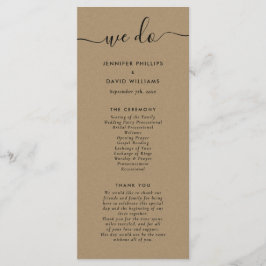 Programa Kraft moderno que hacemos Boda