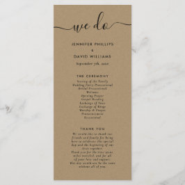 Programa Kraft moderno que hacemos Boda
