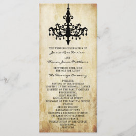 Programa La colección de Bodas de candelabros de época