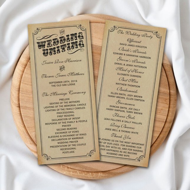 Programa La colección de Bodas Steampunk de Victoria (Subido por el creador)