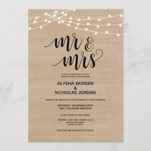 Programa La secuencia rústica enciende Sr. y a señora