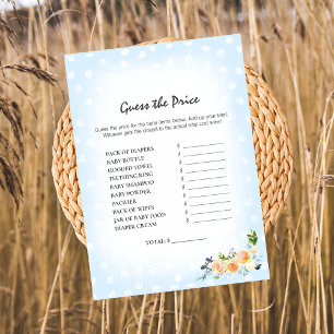 Programa Lion Cub Floral Blue Adivina El Juego De La Ducha 