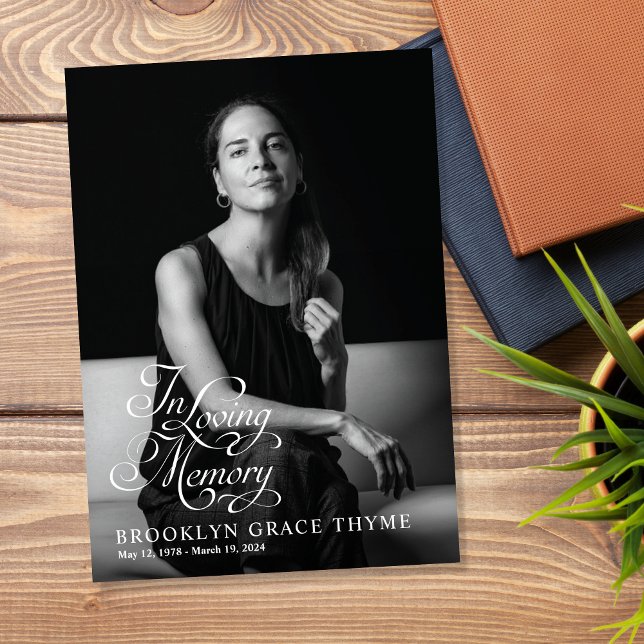 Programa Loving Memory Full Photo Memorial Program (Subido por el creador)