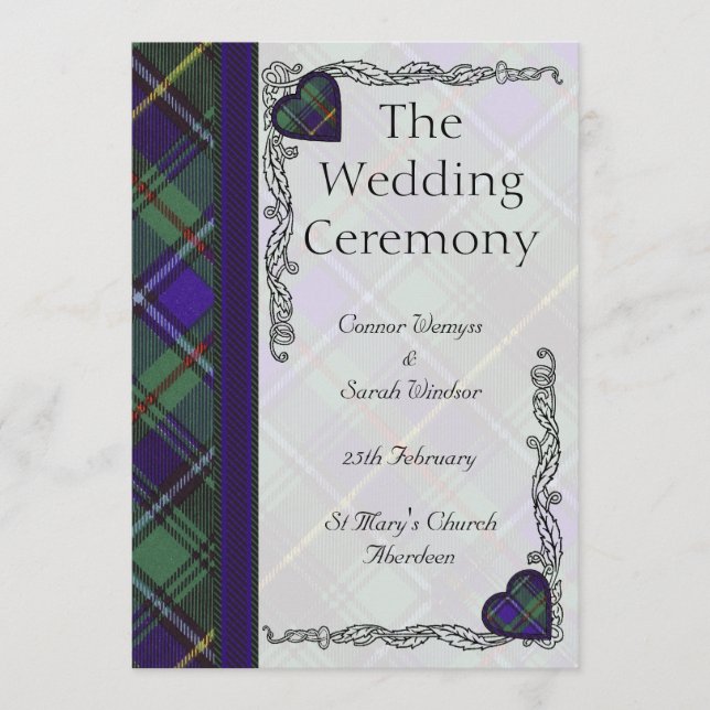Programa MacInnes Scottish Tartán (Anverso)