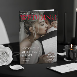 Programa Magazine Cover Wedding