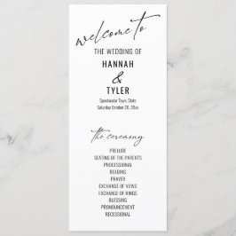 Programa Magnífica tipografía contemporánea simple blanco n