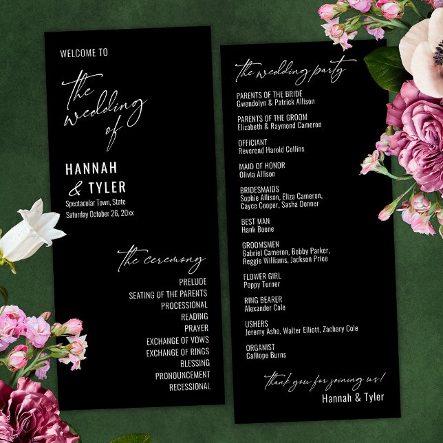 Programa Magnífica tipografía contemporánea simple negra (Subido por el creador)