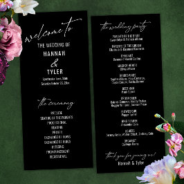 Programa Magnífica tipografía contemporánea simple negra