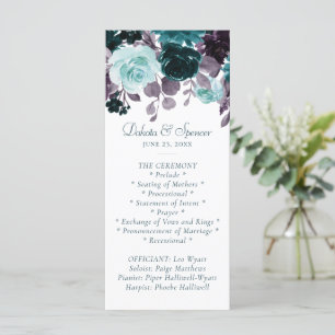Programa Malhumorado Boho   Boda Floral Oscura Turquesa Ver