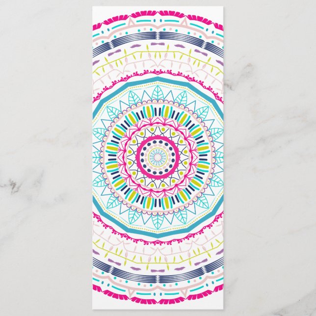 Programa mandala colorida (Anverso)