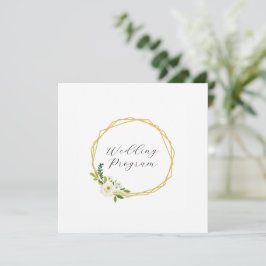Programa Marco Floral Rosa Blanca de Lujo