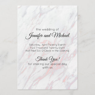 Programa Mármol rosa y gris moderno