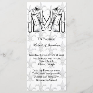 Programa Matrimonio Gay Tuxedo Groom