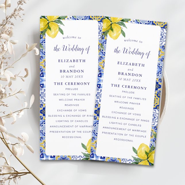 Programa Mediterranean Tile Wedding with Lemons (Subido por el creador)