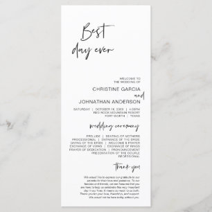 Programa Mejor día de la historia, Modern Minimalista Weddi