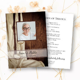 Programa Memorial del Servicio de Funerales Occidentales Sa