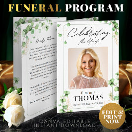 Programa Memorial, Orden Verde del Servicio, Foto Funeral