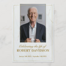 Mesa fotográfica del funeral Personalizado Marble 