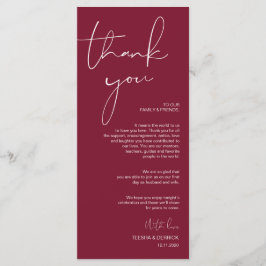 Programa Minimalismo en el lugar del guión de Borgoña Graci