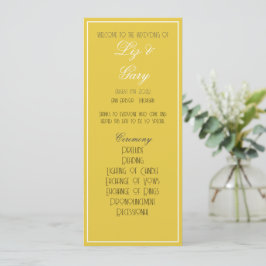 Programa minimalista de Amarillo Mostaza