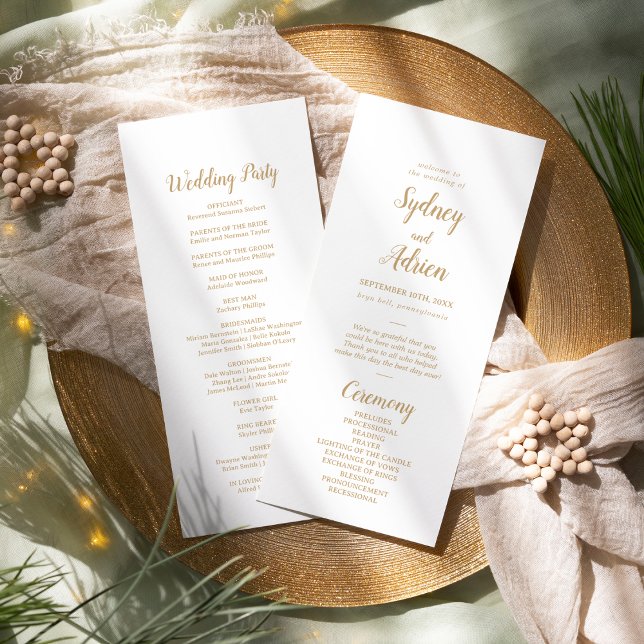 Programa Minimalista simple|Boda dorado (Subido por el creador)