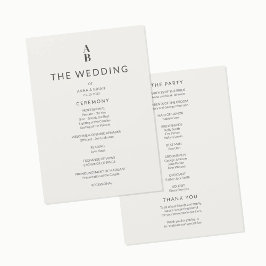 Programa Mínimo de Boda Civil Moderna