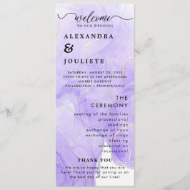 Programa Mínimo Moderno De Boda Orden De Eventos