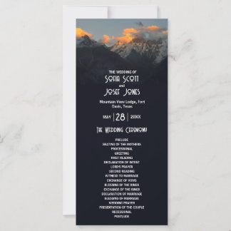 Programa Mistic Mountain Dark Wedding
