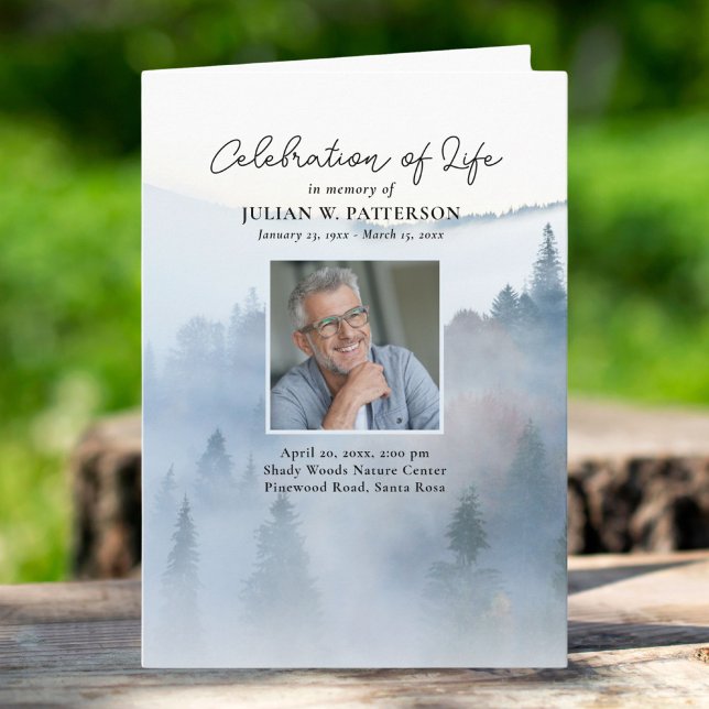 Programa Misty Mountain Pines Celebration of Life Funeral (Subido por el creador)