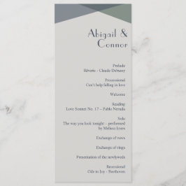 Programa Moda Resumen de la Marina Geométrica Dusty Blue