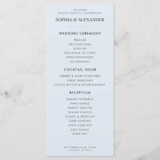 Programa Modern Glacial Blue & Warped Grid