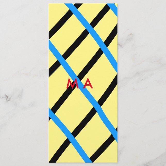 Programa Monograma simple añada su letra de nombre man mini (Anverso)