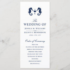 Programa Monograma temático sobre el caballito de mar del a