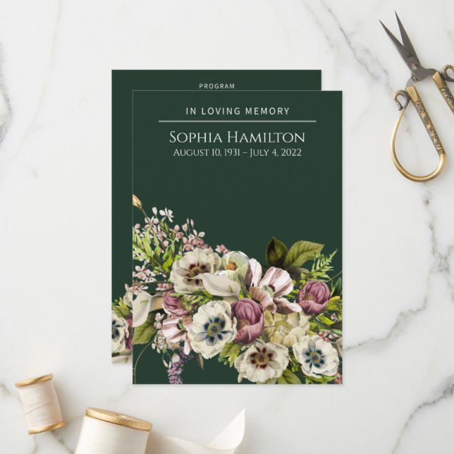 Programa Monumento al Funeral de la Flora Verde (Anverso/Reverso In Situ)