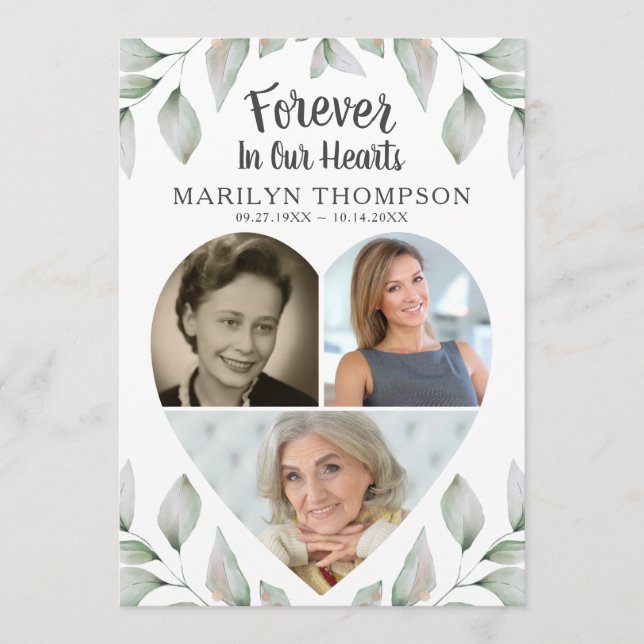 Programa Monumento botánico al Collage de fotos en forma de (Anverso)