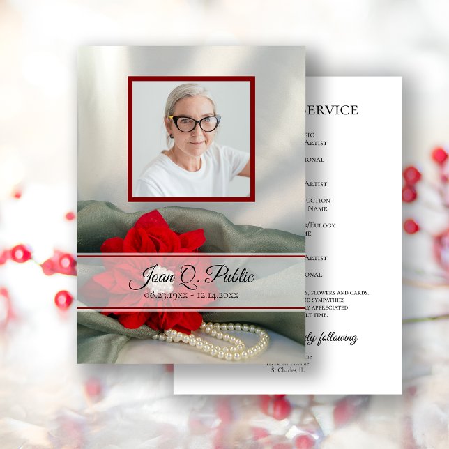 Programa Monumento conmemorativo al funeral de invierno de  (Subido por el creador)