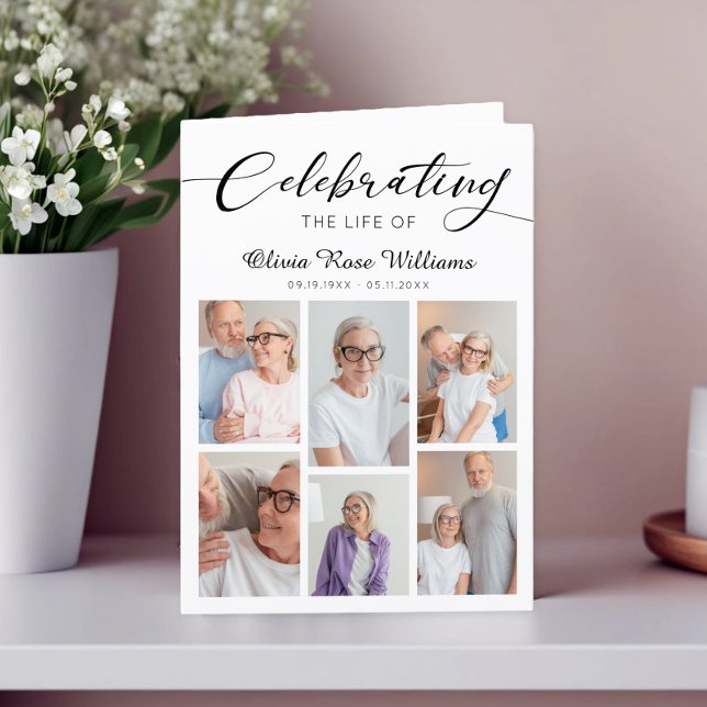 Programa Monumento funerario del Collage de fotos moderno (Subido por el creador)