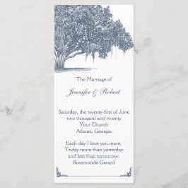 Programa Mossy Oak Tree in Blue Wedding